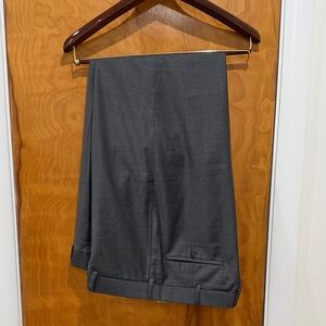 Ralph Lauren Purple Label Grey Wool Pants